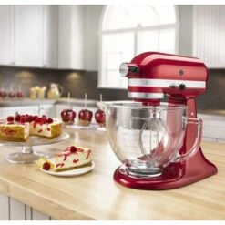 KitchenAid Artisan Designer Series Tilt-Back Head Stand Mixer In Candy Apple Red -Kitchenaid 10e7040d 7e29 4820 bb63 40a10c21fddf