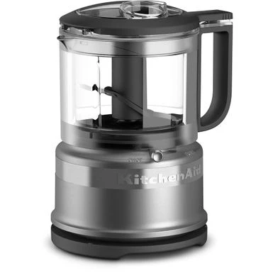 KitchenAid 3.5-Cup Mini Food Processor In Contour Silver 3 KitchenAid 3.5-Cup Mini Food Processor In Contour Silver