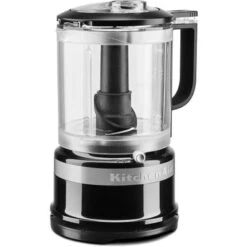 KitchenAid 5-Cup Food Chopper With Multi-Purpose Blade And Whisk Accessory, Onyx Black