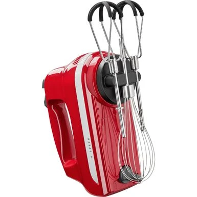 KitchenAid - 6 Speed Hand Mixer With Flex Edge Beaters - KHM6118 - Empire Red 7 KitchenAid - 6 Speed Hand Mixer With Flex Edge Beaters - KHM6118 - Empire Red - Image 5