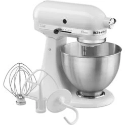 KitchenAid - Classic Series 4.5 Quart Tilt-Head Stand Mixer - K45SSWH - Blanco -Kitchenaid 46bf16a8 4f51 40ec 880c 361cd5d97910