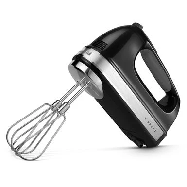 KitchenAid 7-Speed Hand Mixer With Turbo Beaters II In Onyx Black 3 KitchenAid 7-Speed Hand Mixer With Turbo Beaters II In Onyx Black