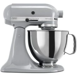 KitchenAid - Artisan Series 5 Quart Tilt-Head Stand Mixer - KSM150PSMC - Metallic Chrome -Kitchenaid 5baaa72a 7a61 4204 bbd6 70c50c7818ed