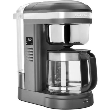 KitchenAid 12-Cup Drip Coffee Maker With Spiral Showerhead And Programmable Warming Plate In Matte Charcoal Gray 4 KitchenAid 12-Cup Drip Coffee Maker With Spiral Showerhead And Programmable Warming Plate In Matte Charcoal Gray - Image 2