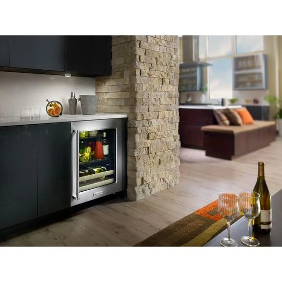 KitchenAid 24" Beverage Center With Glass Door And Wood-Front Racks 4 KitchenAid 24" Beverage Center With Glass Door And Wood-Front Racks - Image 2