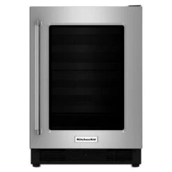 KitchenAid 24" Undercounter Refrigerator With Glass Door