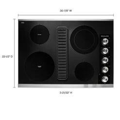 KitchenAid 30" Electric Downdraft Cooktop With 4 Elements -Kitchenaid 7347319 1575101001 additional p180288kx 136z
