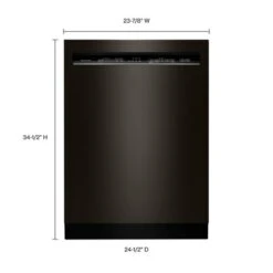 KitchenAid 46 DBA Dishwasher With ProWash™ Cycle And PrintShield™ Finish, Front Control -Kitchenaid 7347335 1575101042 additional p180288kx 002z