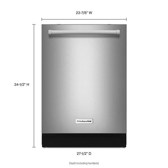 KitchenAid 46 DBA Dishwasher With Bottle Wash Option And PrintShield™ Finish 3 KitchenAid 46 DBA Dishwasher With Bottle Wash Option And PrintShield™ Finish