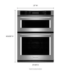 KitchenAid 27" Combination Wall Oven With Even-Heat™ True Convection (lower Oven) -Kitchenaid 7347424 1575100988 additional p180288kx 082z