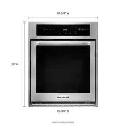 KitchenAid 24" Single Wall Oven With True Convection