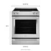 KitchenAid 30-Inch 5-Element Electric Convection Slide-In Range With Baking Drawer -Kitchenaid 7347499 1575100990 additional p180288kx 105z