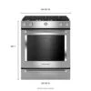KitchenAid 30-Inch 5-Burner Gas Slide-In Convection Range -Kitchenaid 7347506 1575100991 additional p180288kx 103z