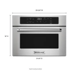 KitchenAid 24" Built In Microwave Oven With 1000 Watt Cooking -Kitchenaid 7386484 1582358587 additional p180288kx 191z