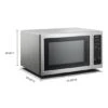 KitchenAid 21 3/4" Countertop Convection Microwave Oven - 1000 Watt -Kitchenaid 7386486 1582358593 additional p180288kx 207z