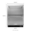 KitchenAid 24" Stainless Steel Refrigerator/Freezer Drawer