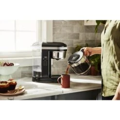 KitchenAid 12 Cup Drip Coffee Maker With Spiral Showerhead And Programmable Warming Plate -Kitchenaid 7475490 1600499680 set talent p191062kp 016z
