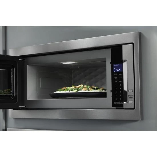 KitchenAid 1000 Watt Built-In Low Profile Microwave With Slim Trim Kit 4 KitchenAid 1000 Watt Built-In Low Profile Microwave With Slim Trim Kit - Image 2