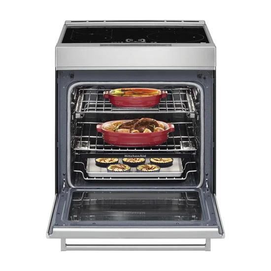KitchenAid 30-Inch 4-Element Induction Slide-In Convection Range With Baking Drawer 8 KitchenAid 30-Inch 4-Element Induction Slide-In Convection Range With Baking Drawer - Image 6