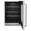 KitchenAid 24" Undercounter Refrigerator With Glass Door And Shelves With Metallic Accents -Kitchenaid 7564655 1612599810 open p200549kr 101