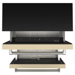 KitchenAid 24" Panel-Ready Undercounter Double-Drawer Refrigerator/Freezer -Kitchenaid 7602290 1616829174 open p200549kr 114