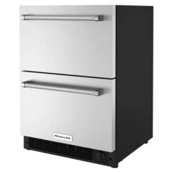 KitchenAid 24" Stainless Steel Undercounter Double-Drawer Refrigerator/Freezer 12 KitchenAid 24" Stainless Steel Undercounter Double-Drawer Refrigerator/Freezer -Kitchenaid 7602293 1616829176 additional p200549kr 266