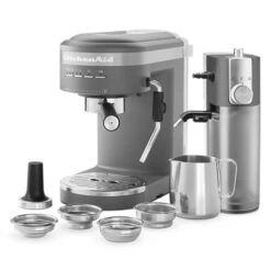 KitchenAid Semi-Automatic Espresso Machine And Automatic Milk Frother Attachment 12 KitchenAid Semi-Automatic Espresso Machine And Automatic Milk Frother Attachment -Kitchenaid 7715458 1625296320 additional p191723kp 026z