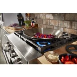 KitchenAid® 30'' Smart Commercial-Style Dual Fuel Range With 4 Burners -Kitchenaid 7733838 1626505646 set p190287kc 048z