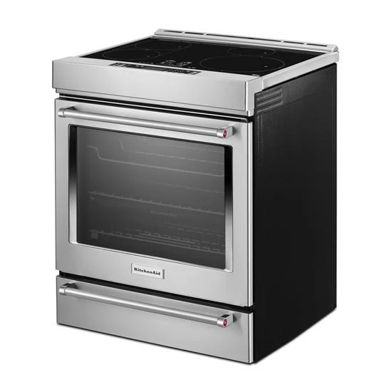 KitchenAid 30-Inch 4-Element Induction Slide-In Convection Range With Baking Drawer 4 KitchenAid 30-Inch 4-Element Induction Slide-In Convection Range With Baking Drawer - Image 2