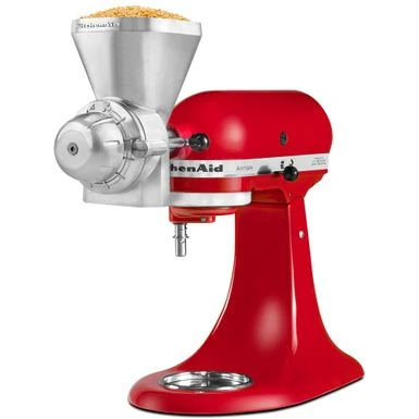 KitchenAid All Metal Grain Mill Attachment For KitchenAid Stand Mixers 4 KitchenAid All Metal Grain Mill Attachment For KitchenAid Stand Mixers - Image 2