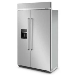 KitchenAid 29.4 Cu. Ft. 48" Built-In Side-by-Side Refrigerator With Ice And Water Dispenser