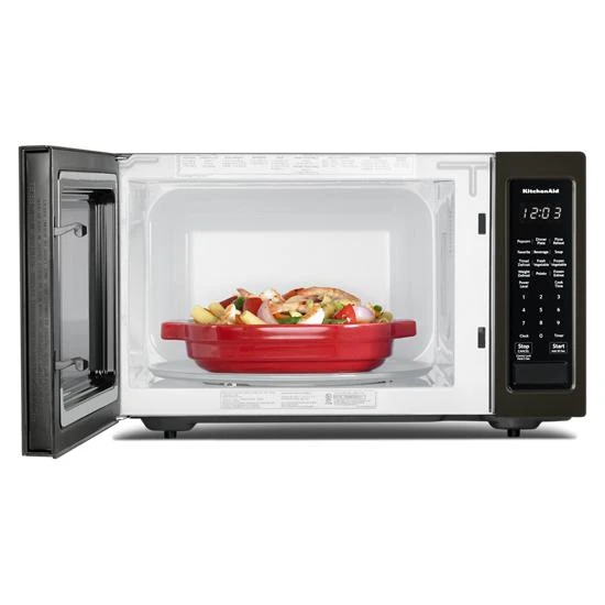 KitchenAid 21 3/4" Countertop Microwave Oven With PrintShield™ Finish - 1200 Watt 8 KitchenAid 21 3/4" Countertop Microwave Oven With PrintShield™ Finish - 1200 Watt - Image 6