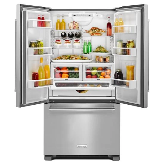 KitchenAid 22 Cu. Ft. 36-Inch Width Counter Depth French Door Refrigerator With Interior Dispense 7 KitchenAid 22 Cu. Ft. 36-Inch Width Counter Depth French Door Refrigerator With Interior Dispense - Image 5