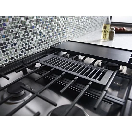 KitchenAid 30-Inch 4-Burner Dual Fuel Downdraft Slide-In Range 5 KitchenAid 30-Inch 4-Burner Dual Fuel Downdraft Slide-In Range - Image 3