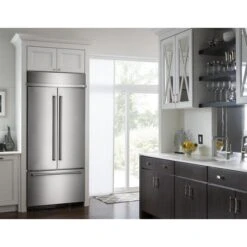 KitchenAid 20.8 Cu. Ft. 36" Width Built In Stainless Steel French Door Refrigerator With Platinum Interior Design -Kitchenaid 8092066 1659769355 set p150124 6