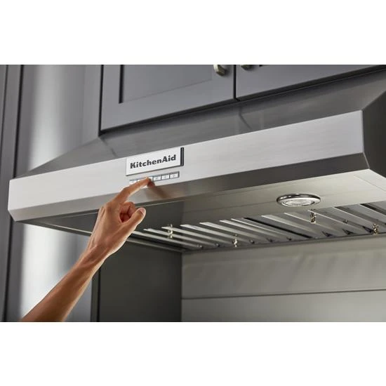 KitchenAid 30" 585 CFM Motor Class Commercial-Style Under-Cabinet Range Hood System 3 KitchenAid 30" 585 CFM Motor Class Commercial-Style Under-Cabinet Range Hood System