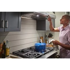 KitchenAid 36" 585 Or 1170 CFM Motor Class Commercial-Style Wall-Mount Canopy Range Hood -Kitchenaid 8093992 1659769586 feature talent p201019kc 026z