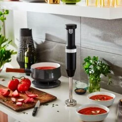 KitchenAid - Cordless Variable Speed Hand Blender - Black Matte 14 KitchenAid - Cordless Variable Speed Hand Blender - Black Matte -Kitchenaid 80f8b0cd ca8f 5f1f 8a6d 6d942c3194fc