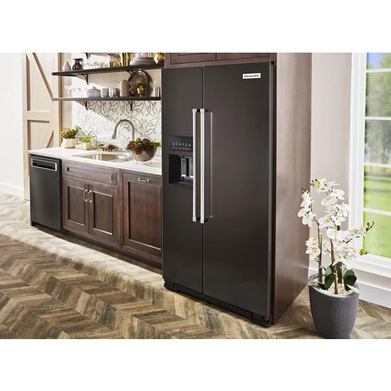 KitchenAid 19.9 Cu Ft. Counter-Depth Side-by-Side Refrigerator With Exterior Ice And Water And PrintShield™ Finish 8 KitchenAid 19.9 Cu Ft. Counter-Depth Side-by-Side Refrigerator With Exterior Ice And Water And PrintShield™ Finish - Image 6