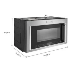 KitchenAid® Over-the-Range Convection Microwave With Air Fry Mode -Kitchenaid 8169257 1664607956 dimension i220216kc 014z
