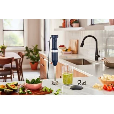 KitchenAid Variable Speed Corded Hand Blender - KHBV53 - Ink Blue 6 KitchenAid Variable Speed Corded Hand Blender - KHBV53 - Ink Blue - Image 4