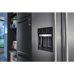 KitchenAid 20.8 Cu. Ft. 36" Built-In Side-by-Side Refrigerator With Ice And Water Dispenser