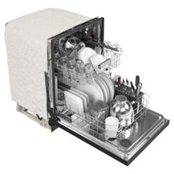 KitchenAid 47 DBA Two-Rack Dishwasher With ProWash™ Cycle 12 KitchenAid 47 DBA Two-Rack Dishwasher With ProWash™ Cycle -Kitchenaid 8521436 1697008047 open propped p200663kd 061