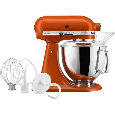 KitchenAid - Artisan Series 5 Quart Tilt-Head Stand Mixer - KSM150PSSC - Scorched Orange 6 KitchenAid - Artisan Series 5 Quart Tilt-Head Stand Mixer - KSM150PSSC - Scorched Orange - Image 4