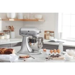 KitchenAid - Artisan Series 5 Quart Tilt-Head Stand Mixer - KSM150PSMC - Metallic Chrome -Kitchenaid 8c2e6a89 f456 5c3a b45c 7648bc26c309