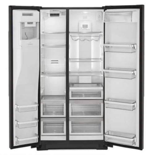 KitchenAid 22.6 Cu Ft. Counter-Depth Side-by-Side Refrigerator With Exterior Ice And Water And PrintShield™ Finish 4 KitchenAid 22.6 Cu Ft. Counter-Depth Side-by-Side Refrigerator With Exterior Ice And Water And PrintShield™ Finish - Image 2