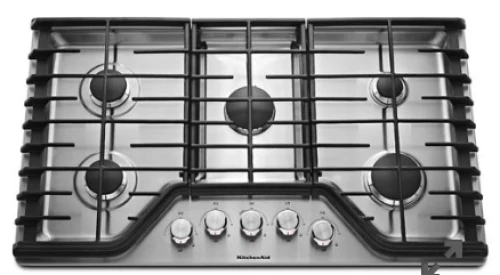 KitchenAid 36" 5-Burner Gas Cooktop 8 KitchenAid 36" 5-Burner Gas Cooktop - Image 6