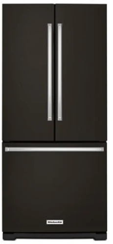 KitchenAid 20 Cu. Ft. 30-Inch Width Standard Depth French Door Refrigerator With Interior Dispense