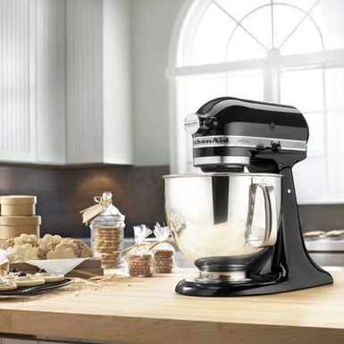 KitchenAid Artisan Series 325-Watt Tilt-Back Head Stand Mixer In Onyx Black 6 KitchenAid Artisan Series 325-Watt Tilt-Back Head Stand Mixer In Onyx Black - Image 4