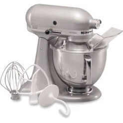 KitchenAid - Artisan Series 5 Quart Tilt-Head Stand Mixer - KSM150PSMC - Metallic Chrome -Kitchenaid be2e9e86 d8a8 41be 88bd 8f0c72718ce4